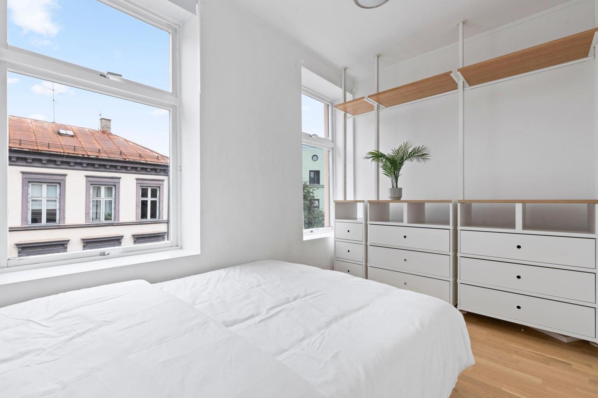 Modern And Bright Apartment In Central Oslo Exterior foto